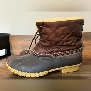 Women’s Sherpa-lined LL Bean Boots